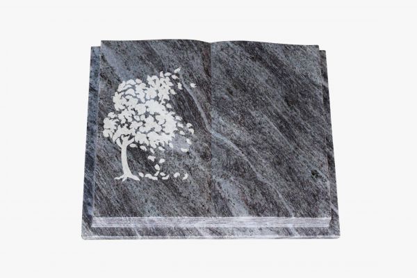 Grabbuch, Orion Granit, 40cm x 30cm x 8cm, inkl. Baum