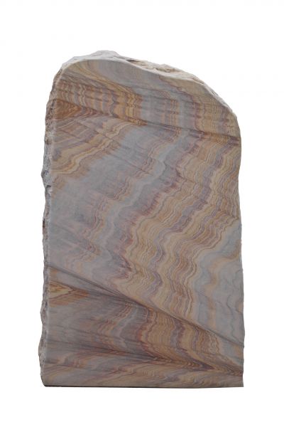 Einzelgrabstein / Urnengrabstein, Rainbow Sandstein 81cm x 46cm x 14cm