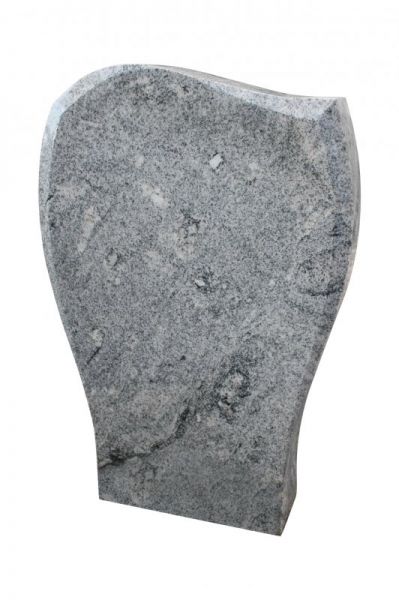 Urnengrabstein, Viscount White Granit 80cm x 50cm x 14cm