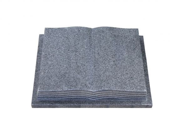 Grabbuch, Padang Dark Granit, 40cm x 30cm x 8cm