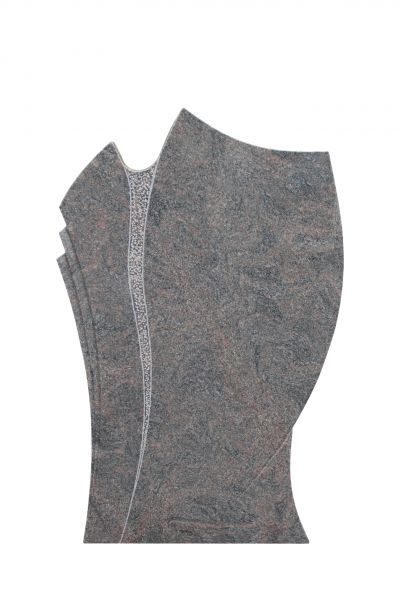 Einzelgrabstein, Himalaya Granit 100cm x 63cm x 14cm