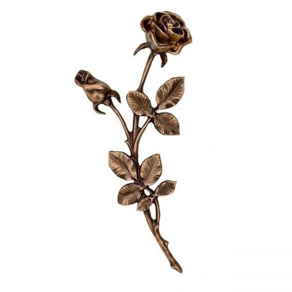 Rose aus Bronze, 20*8*2 cm