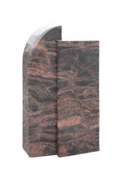 Urnengrabstein/Einzelgrabstein, Indora Granit , 90cm x 50cm x 14cm