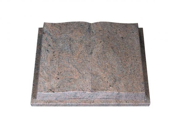 Grabbuch, Multicolor Granit, 60cm x 45cm x 10cm
