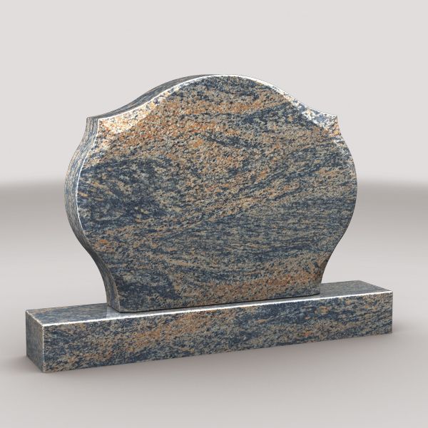 Doppelgrabstein Nordmeer Granit