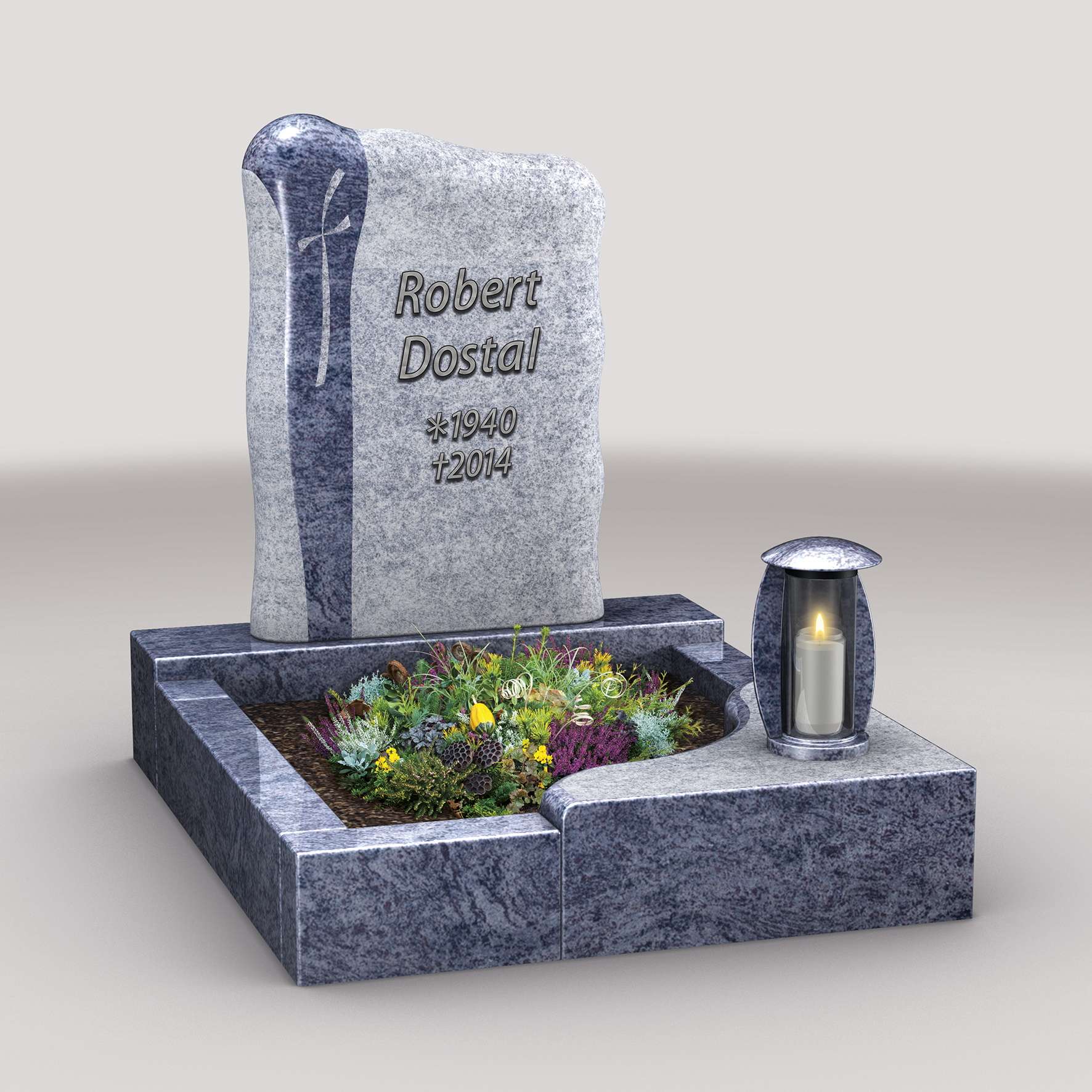 inkl kostenloser Inschrift Urnengrab Urnengrabstein Granit Urnengrabanlage 