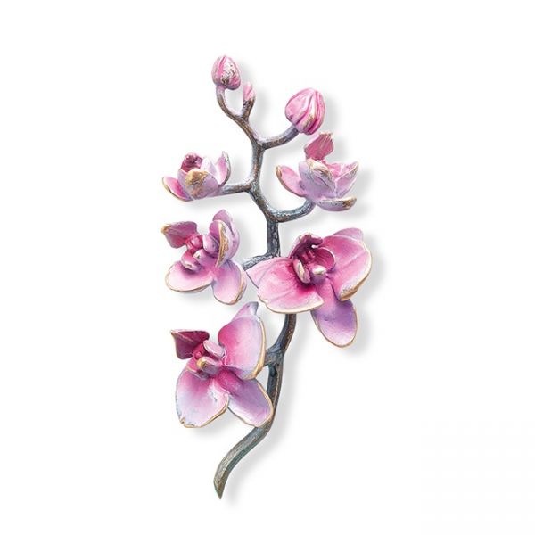 Orchidee aus Bronze, 15*7*4 cm
