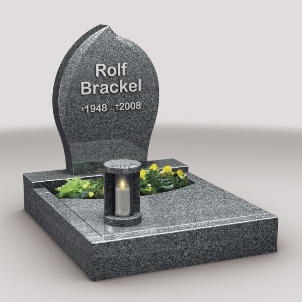 Urnengrabanlage Indien Impala Granit