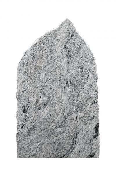 Urnengrabstein, Viscount White Granit 85cm x 50cm x 14cm
